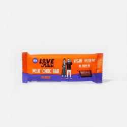 LOVE RAW - Barre chocolatée - M:lk - Orange