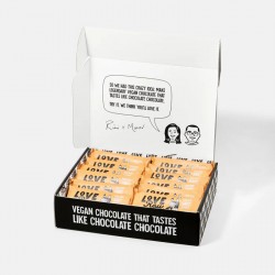 LOVE RAW - Barritas de galleta caramelizadas Cre&m X12